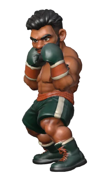 Marco Forge in boxing stance