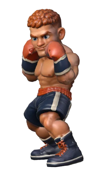 Finn Ember in boxing stance
