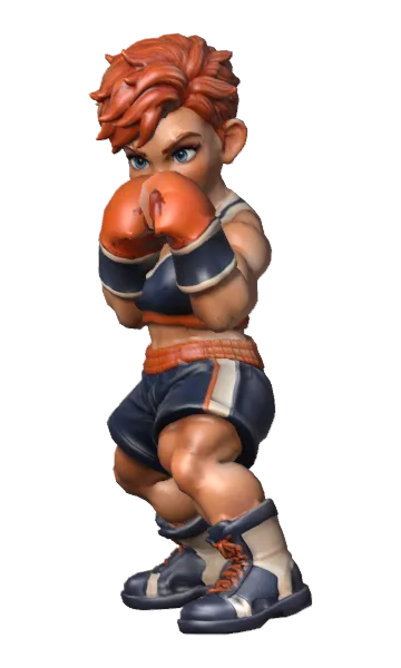 Rowan Spark in boxing stance