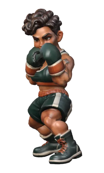 Remy Drift in boxing stance